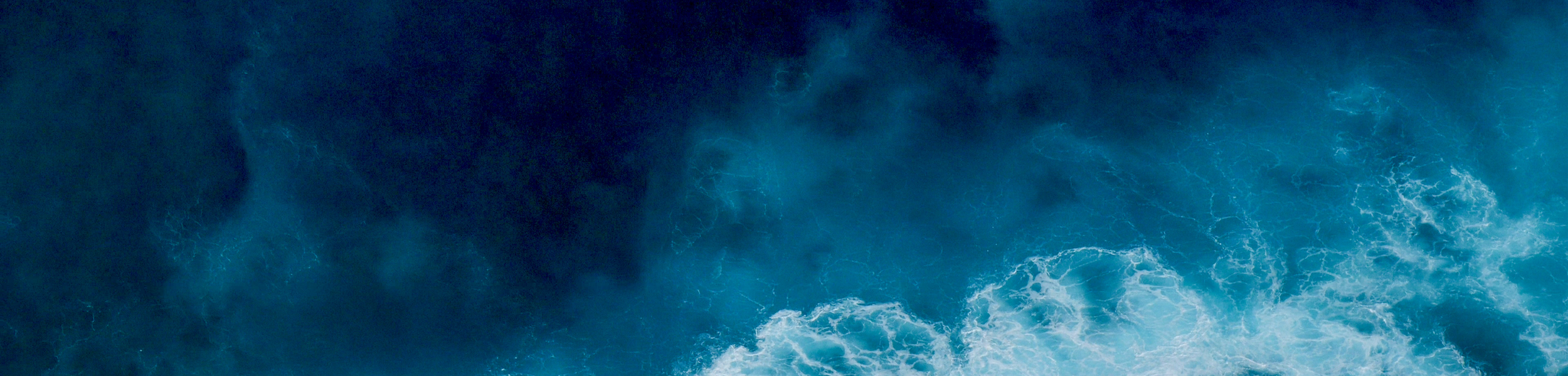 Close up of dark blue water ocean waves